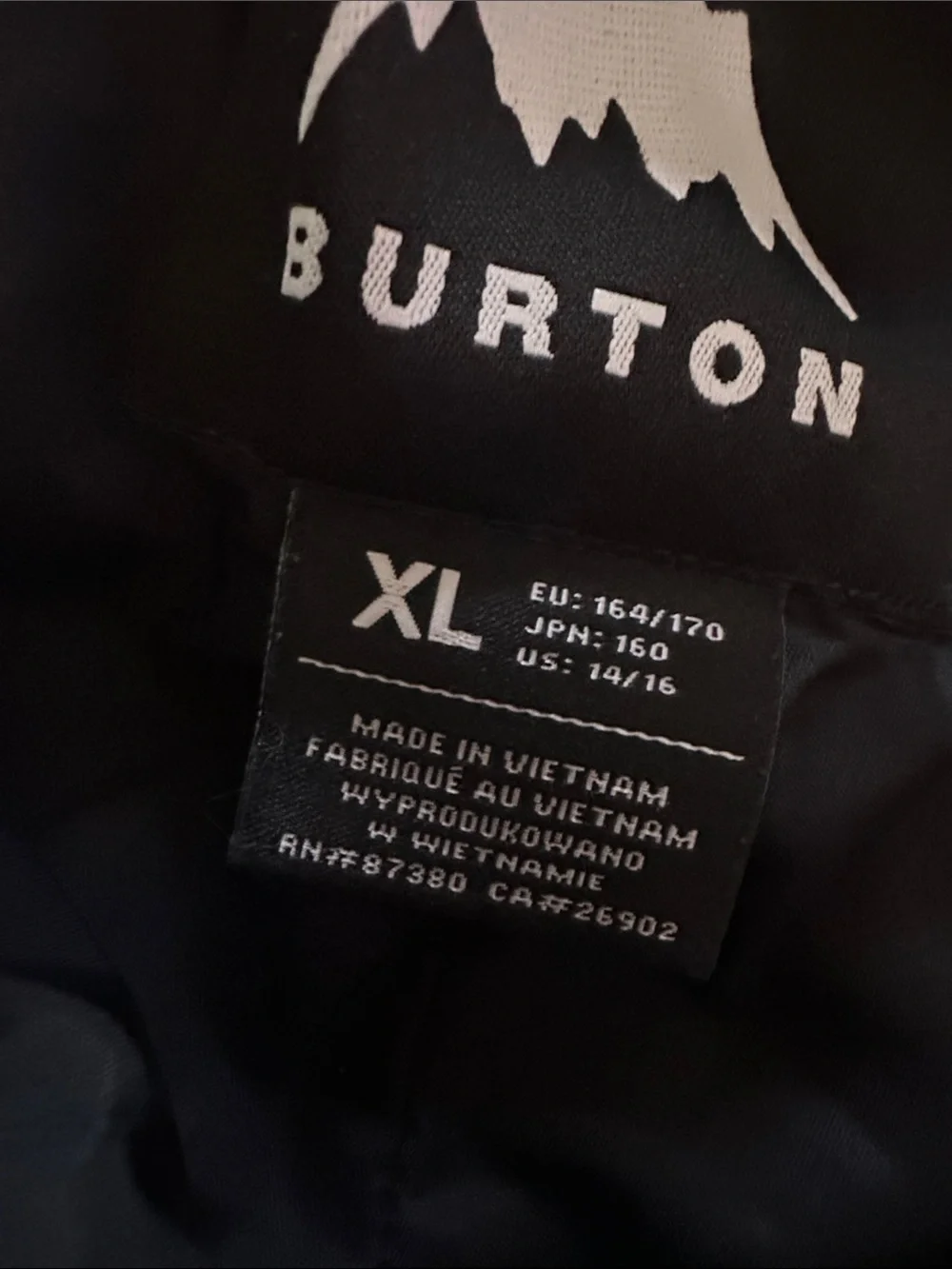 Burton keep your